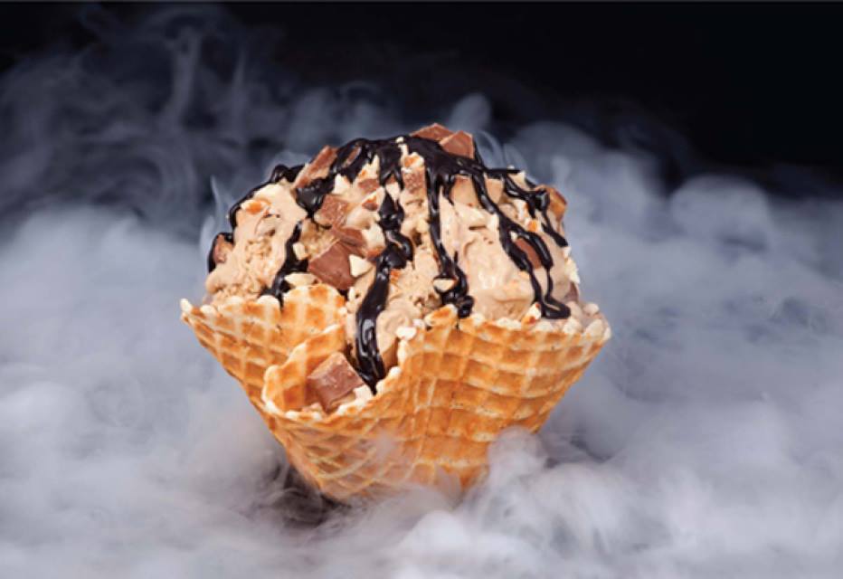 Making Ice Cream Using Liquid Nitrogen