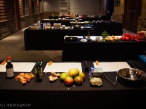 TeamCuisine food table