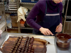 Chocolate Truffle Making by experts