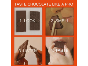 tasting chocolate as a pro
